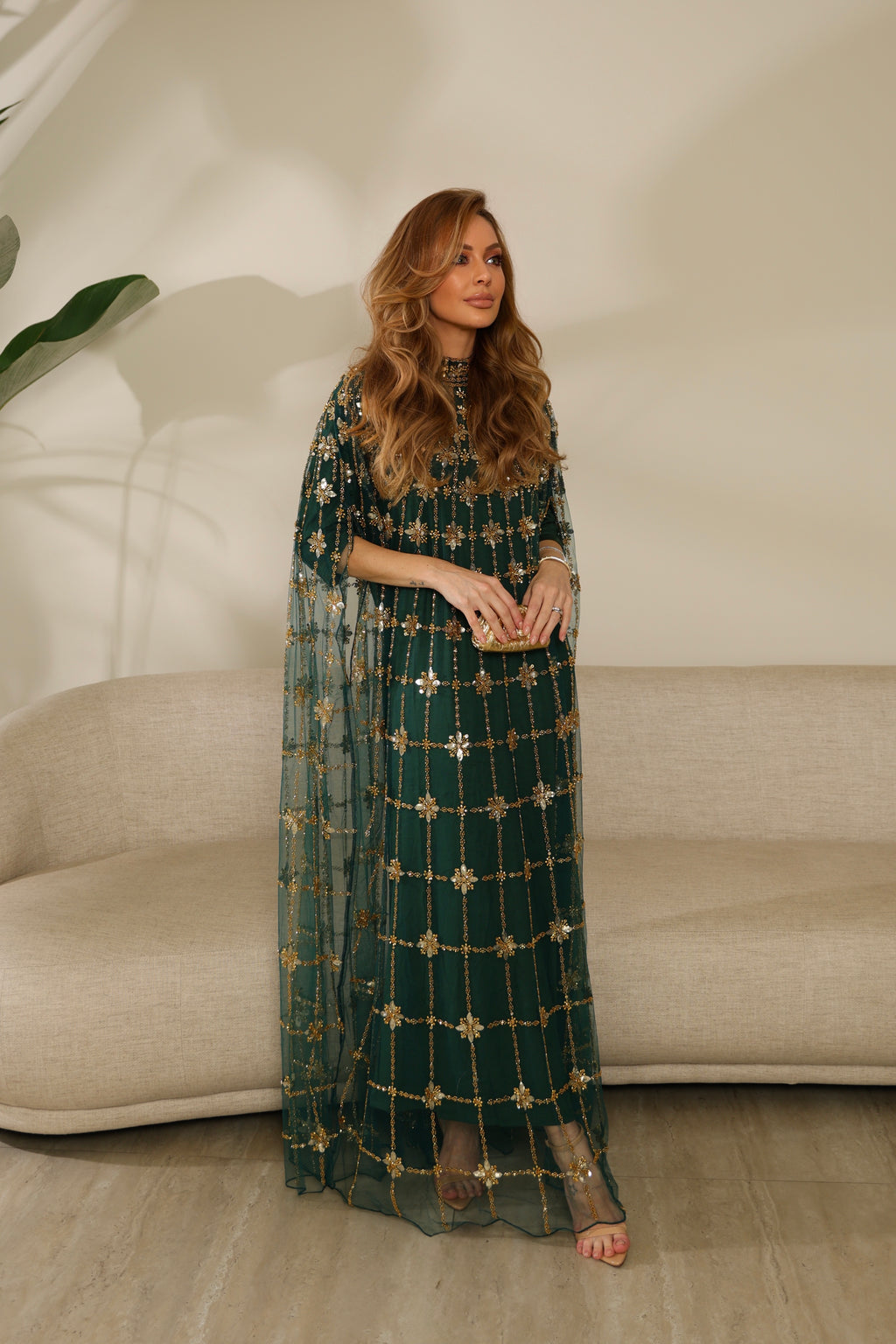 Ingrid dress Embroidery