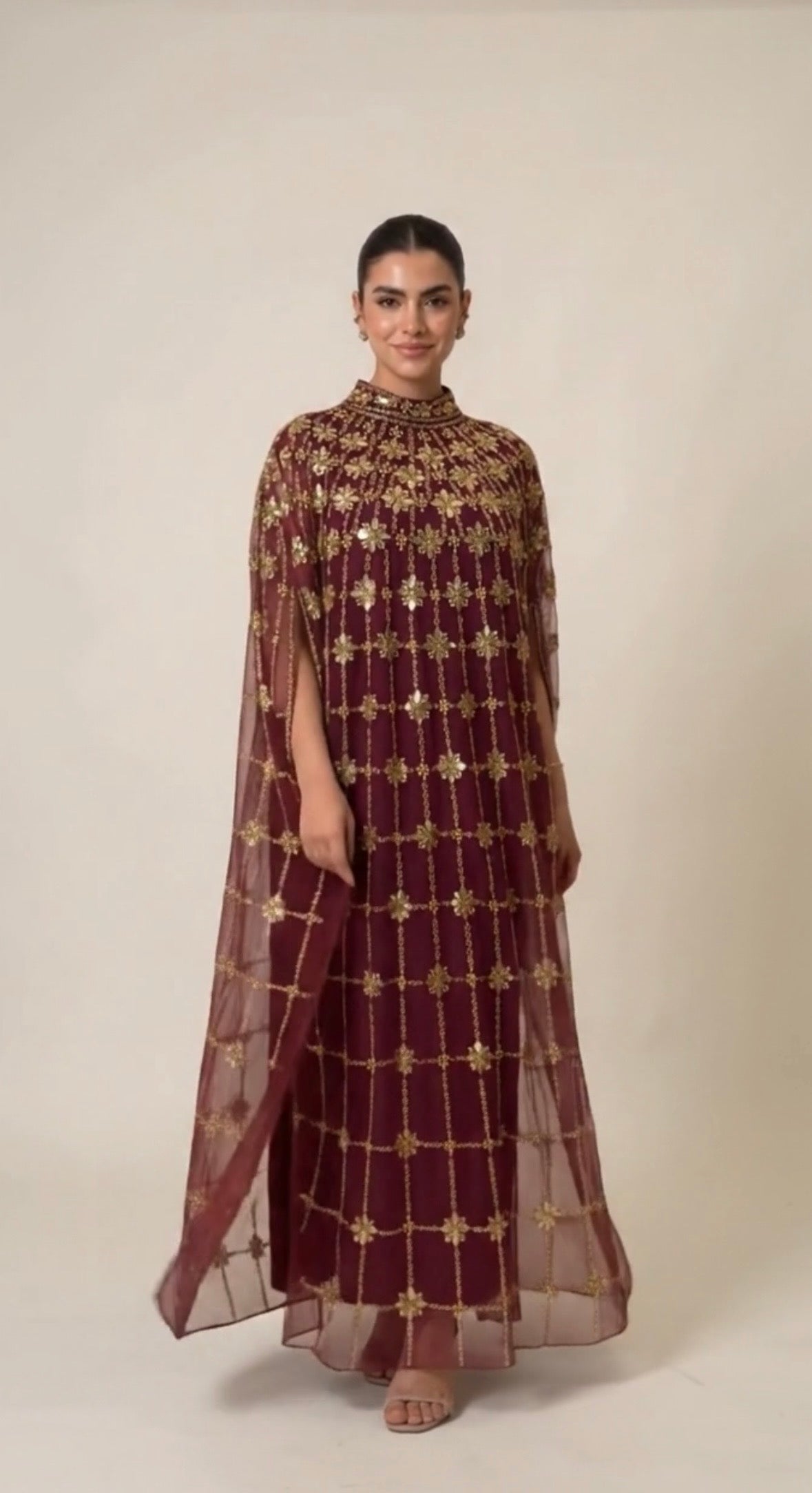 Ingrid dress Embroidery